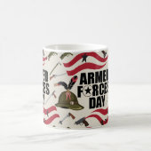 軍誇りを持った兵 コーヒーマグカップ (中央)