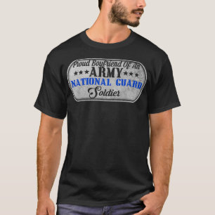 軍誇りを持った兵Uのメンズボーイフレンド Tシャツ
