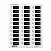 軍誇りを持った妻の帰還 ラベル (フルシート)