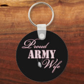 軍誇りを持った妻 キーホルダー (正面)