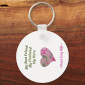 軍誇りを持った妻 キーホルダー (正面)