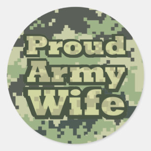 軍誇りを持った妻 ラウンドシール