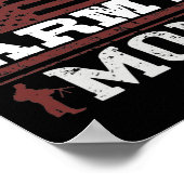 軍誇りを持った母 ポスター (角)