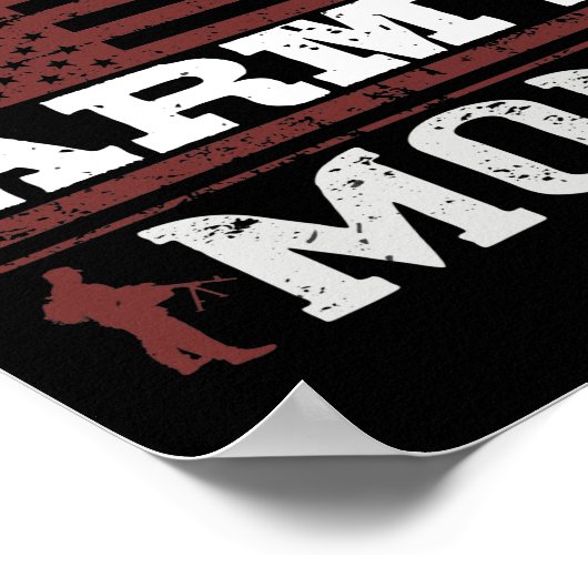 軍誇りを持った母 ポスター (角)