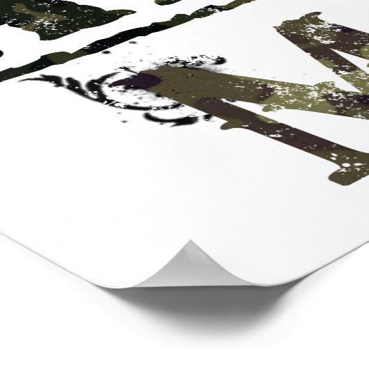 軍誇りを持った母 ポスター (角)