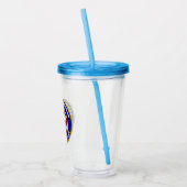 軍誇りを持った退役軍人航空兵 アクリルタンブラー (左)