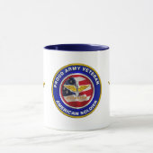 軍誇りを持った退役軍人航空兵 マグカップ (中央)