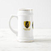 軍誇りを持った退役軍人電子戦 ビールジョッキ (左)