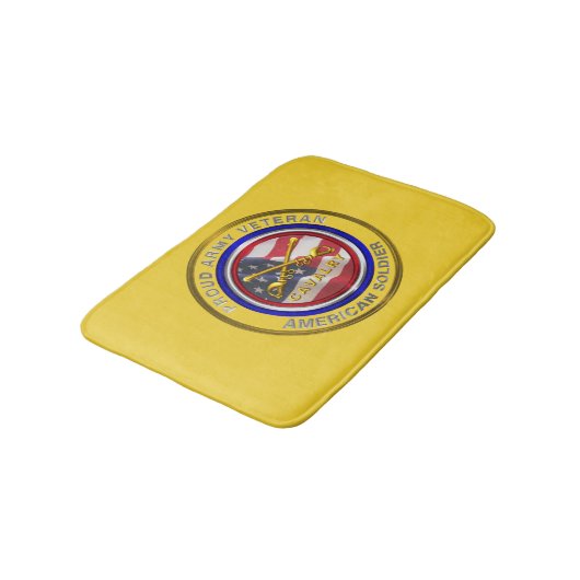 軍誇りを持った退役軍人騎兵 バスマット (アングル)