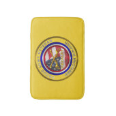 軍誇りを持った退役軍人騎兵 バスマット (正面縦)