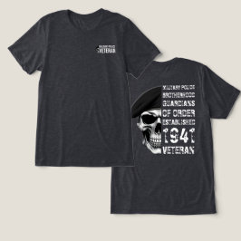 軍警察兄弟団ベテラン・スカル トライブレンドTシャツ
