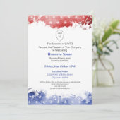 軍配偶者歓迎愛国赤青 招待状 (スタンド正面)