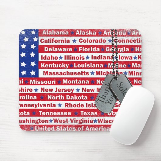 軍隊ありがとう マウスパッド (マウス)