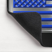 軍隊および法執行米国国旗の献上品 マウスパッド (コーナー)