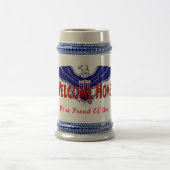 軍隊からの歓迎された家 ビールジョッキ (中央)