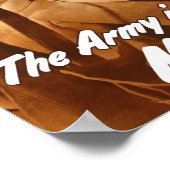 軍隊があなたを頼りにしている ポスター (角)