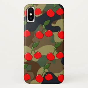 軍隊さくらんぼケースメイトiPhoneケース iPhone X ケース
