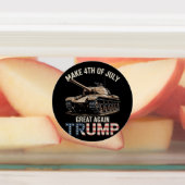 軍隊で再び偉大な独立記念日を Trump ラベル (貼付)