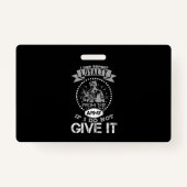 軍隊にロイヤリティは期待できぬ バッジ (正面)