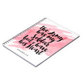 軍隊に私の兵士がありますが、私に彼のハートがあります ノートブック (左側)