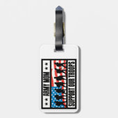 軍隊のお母さん ラゲッジタグ (裏面縦)