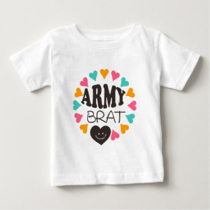軍隊のがき ベビーTシャツ