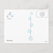 軍隊のためのクリスマスの郵便はがき シーズンポストカード (裏面)