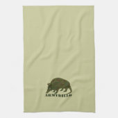 軍隊のアルマジロ項目 キッチンタオル (縦)