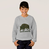 軍隊のアルマジロ項目 Tシャツ (正面フル)