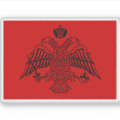 軍隊のギリシャ国旗(オスマン・ヴェネツィアの第一次戦争) シール (正面)