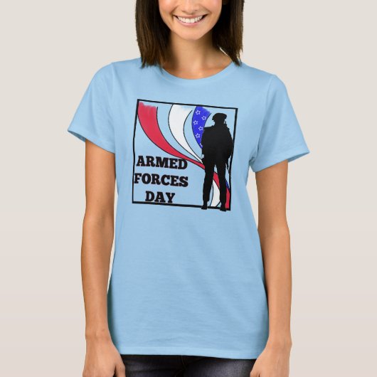 軍隊のデイシャツ Tシャツ (正面)
