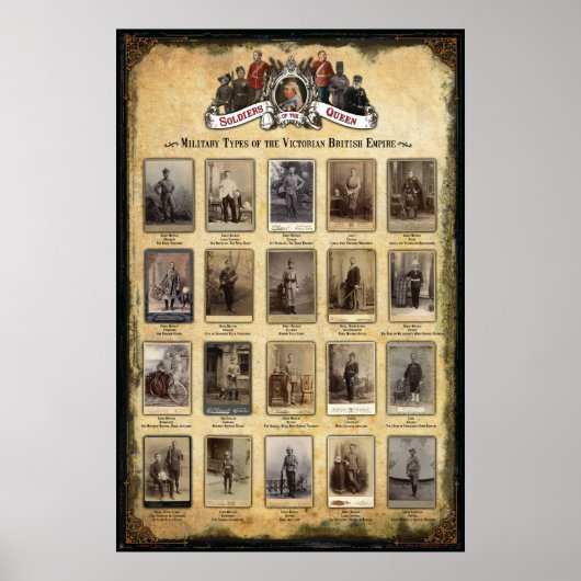 軍隊のビクトリアン種類 ポスター (正面)