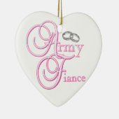 軍隊のフィアンセのオーナメント セラミックオーナメント (右)