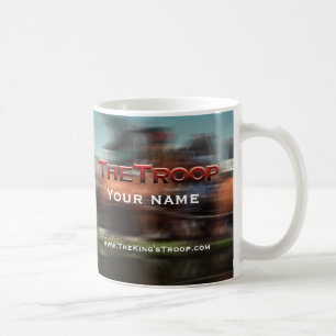 軍隊のフィルムのWindsorのパーソナライズなマグ(名前を加えて下さい) コーヒーマグカップ