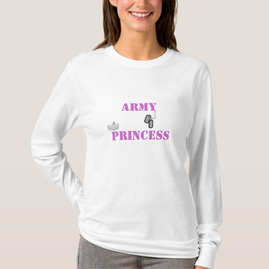 軍隊のプリンセス Tシャツ (正面)