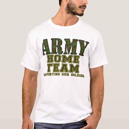 軍隊のホームチーム Tシャツ (正面)