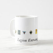 軍隊のマグ コーヒーマグカップ (正面左)