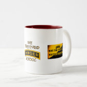 軍隊のレーンジャーの学校タブ-私達は生き延びました-ツートーンマグ ツートーンマグカップ (正面右)