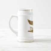 軍隊のワシの金ゴールド ビールジョッキ (左)