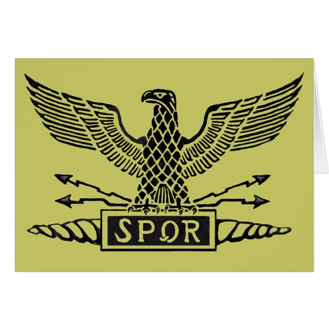 軍隊のワシ (正面横)