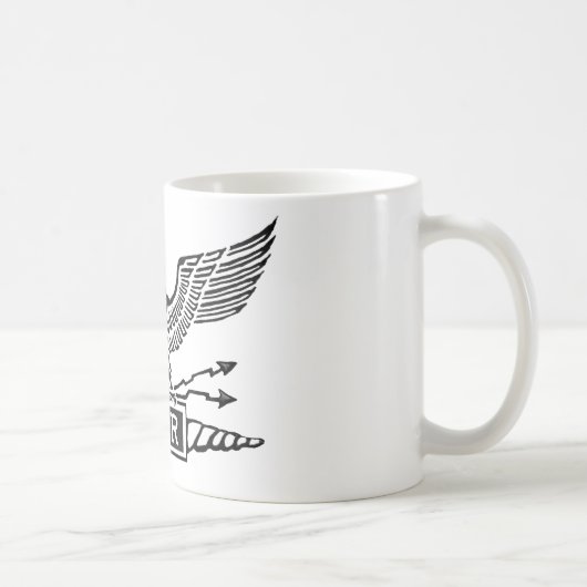 軍隊のワシ コーヒーマグカップ (右)