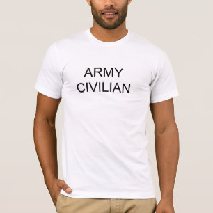 軍隊の一般市民 Tシャツ