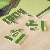 軍隊の人のパーソナライズなパズル ジグソーパズル (側面)