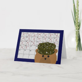 軍隊の兵士をもう一度見ることへの幾日の下のカウント カード