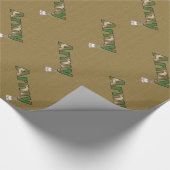 軍隊の包装紙 ラッピングペーパー (角)