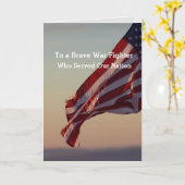 軍隊の取得ウェル勇気付けられる祈りの言葉カード カード (黄色い花)