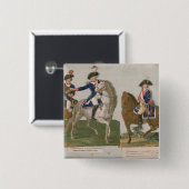 軍隊の司令官および役人 缶バッジ (正面&裏面)