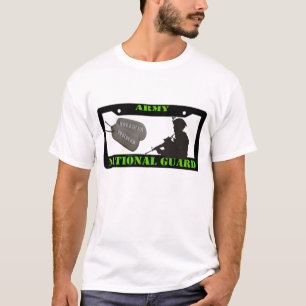 軍隊の国家警備隊のワイシャツ Tシャツ