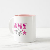 軍隊の妻のマグ ツートーンマグカップ (正面左)