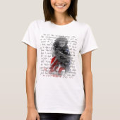 軍隊の妻の詩 Tシャツ (正面)